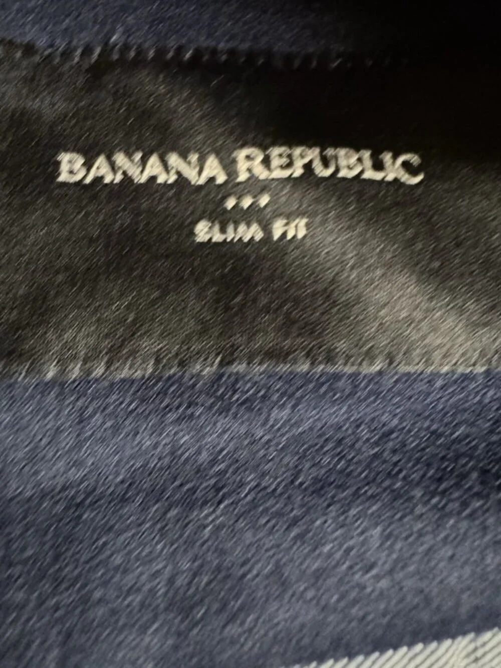 Banana Republic Slim Fit Blazer Sport Coat Navy 42R Stretch Knit